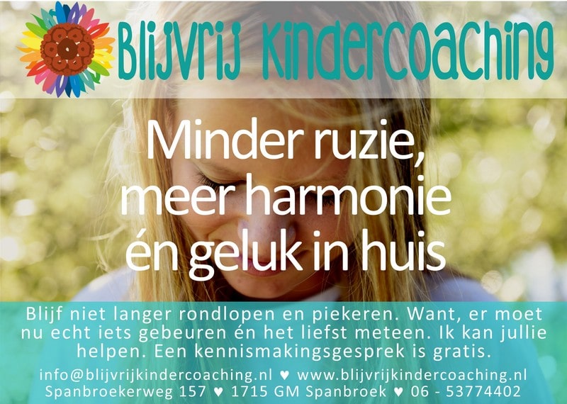 Blij vrij kindercoaching