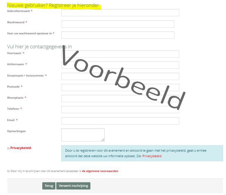 gabberweek stappenplan aanmeldformulier