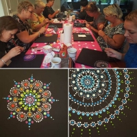 Workshop dotpainten (senioren)