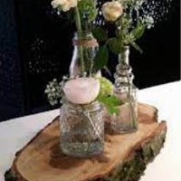 Plankje met deco (senioren)