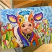 Schilderen vrolijke dieren (senioren)