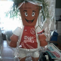 Sporter van bloempot (bovenbouw)
