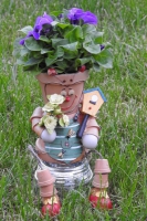 Bloempot mannetje (onderbouw)